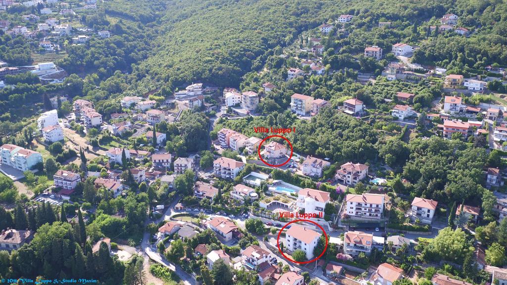 Villa Luppo Ičići Exteriör bild