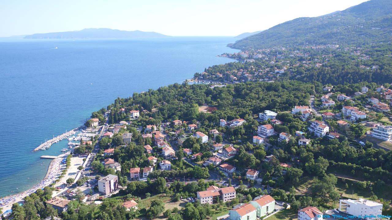 Villa Luppo Ičići Exteriör bild